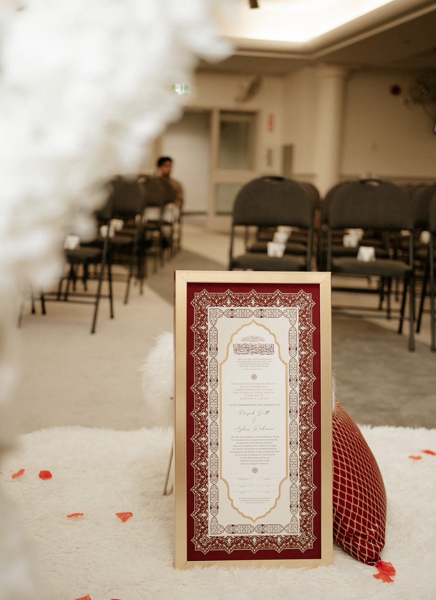 NAYAB - Red Nikah Contract