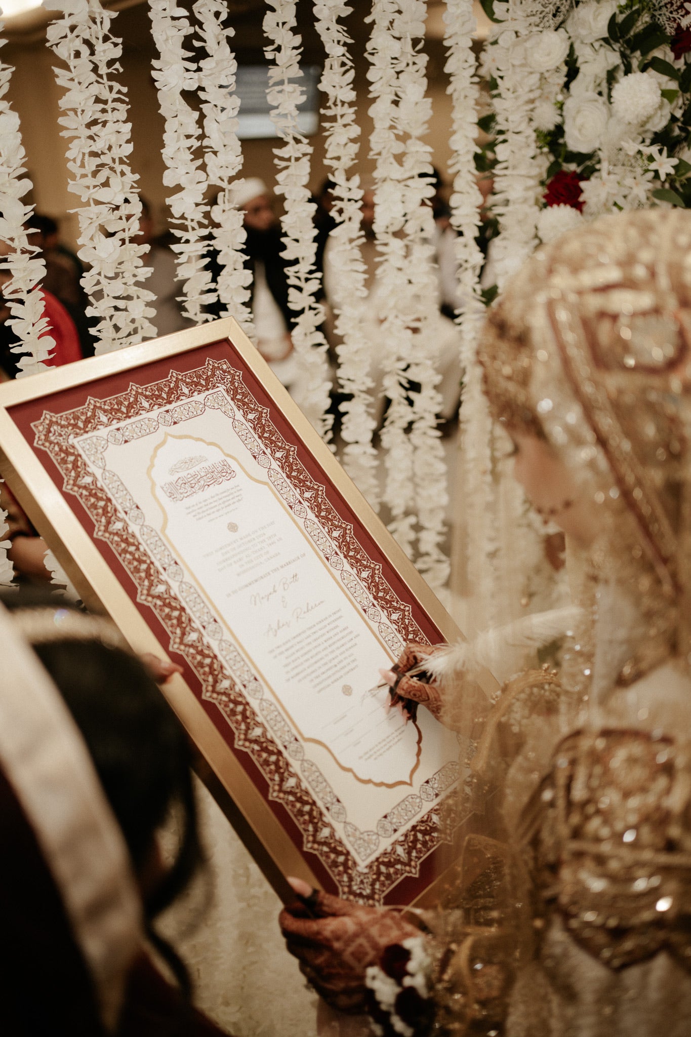 NAYAB - Red Nikah Contract