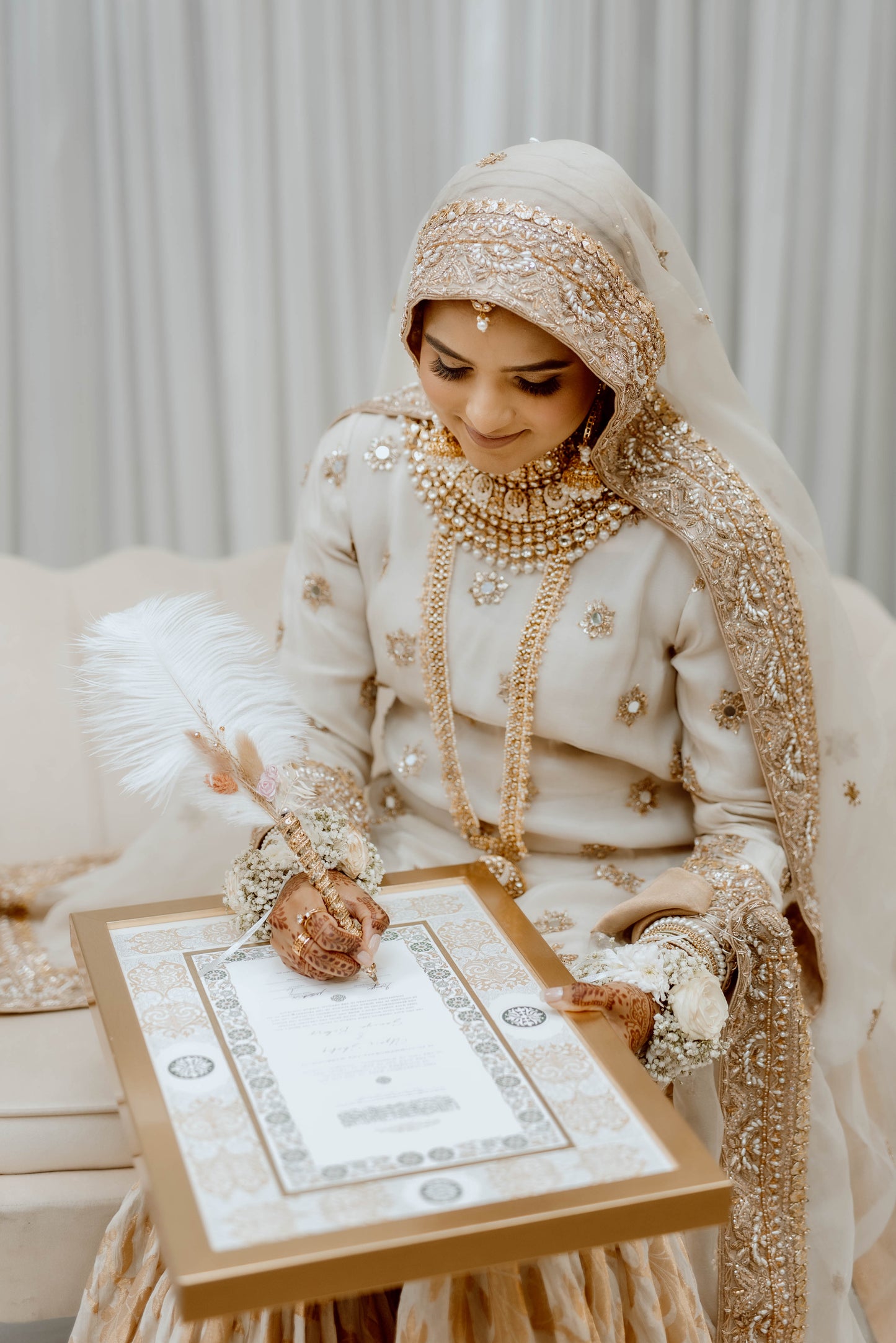 SANIYA Nikah Contract - Emerald Green